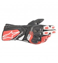 Guantes Alpinestars SP-8 Negro Rojo Blanco |3558321-1304|