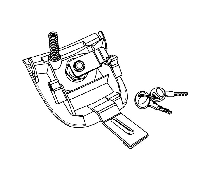 Cerradura Para Maleta ShadSH29 |D1B29MAR|