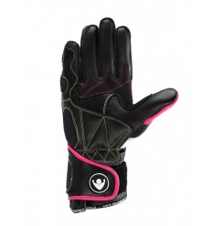 Guantes Mujer Onboard Racing WRX1 Negro Blanco Rosa |GLWR1BWP|