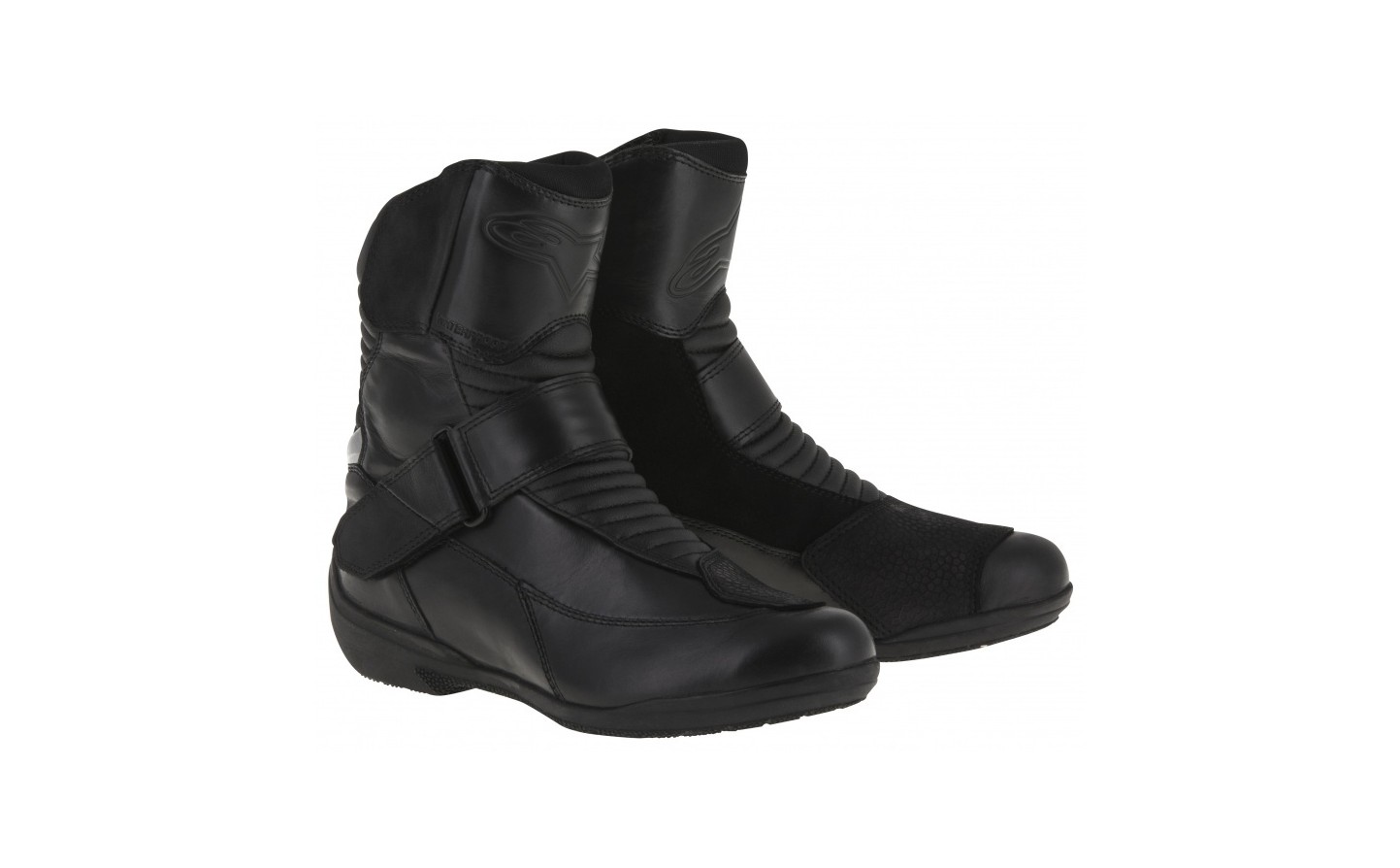 Botas Alpinestars moto carretera mujer valencia waterproof negro 2442216 10