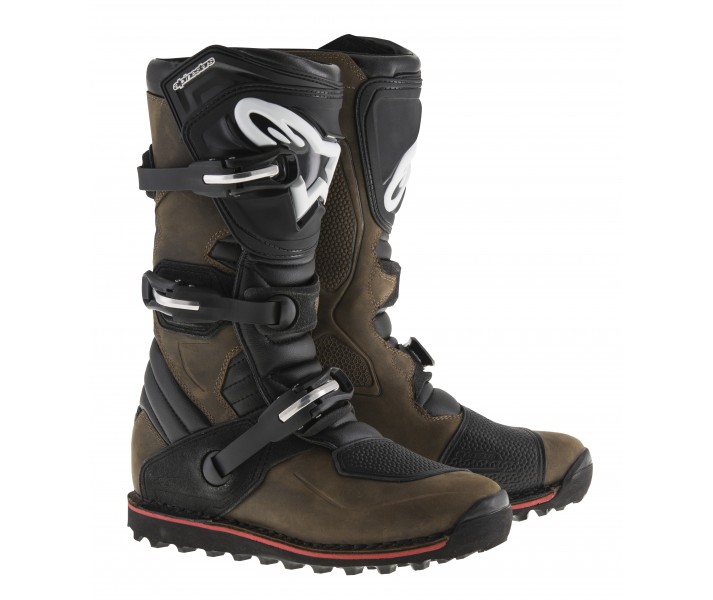 Botas Motocross Alpinestars Tech-T Marrón Aceite 2017 |2004017-818|