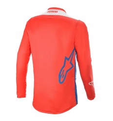Camiseta Alpinestars Racer Supermatic Rojo Azul |3761521-3172|