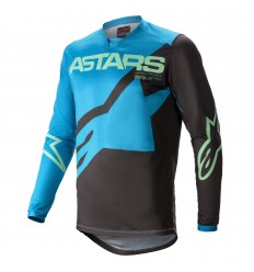 Camiseta Alpinestars Racer Braap Azul Ocean |3761421|