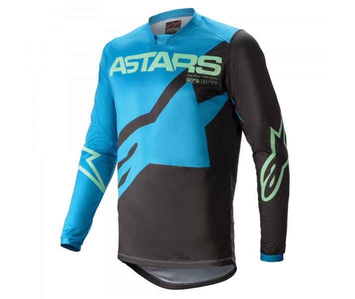 Camiseta Alpinestars Racer Braap Azul Ocean |3761421|