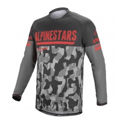 Camiseta Alpinestars Venture R Camo Negro |3763019|