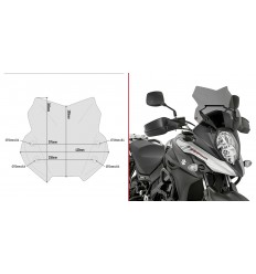 Cúpula Givi Para Suzuki Dlv Strom 650 17 |D3112B|