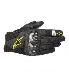 Guantes Alpinestars Smx-1 Air V2 Negro Amarillo Fluor |3570518-155|