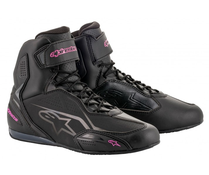 Zapatillas Mujer Alpinestars Stella Faster-3 Negro Fucsia |2510419-1039|