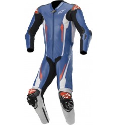 Mono Alpinestars Racing Absolute 1 Pieza Suit Tech-Air Compatible Azul Blanco Ne