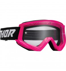 Máscara Infantil Thor Combat Rosa Fluor Negro |26013051|