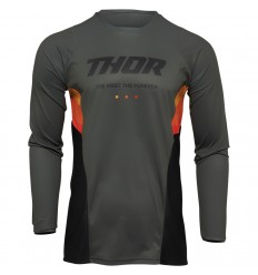 Camiseta Thor Pulse React Army Negro |29106523|