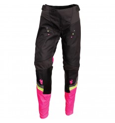 Pantalón Thor Mujer Pulse Rev Charcoal Rosa Fluor |29020295|