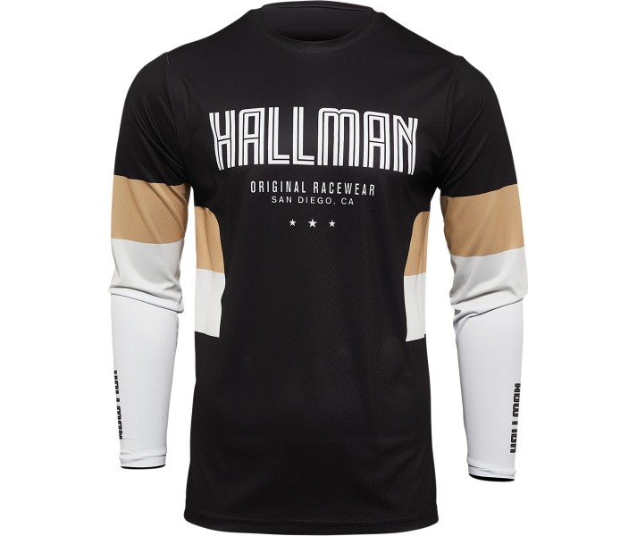 Camiseta Thor Hallman Differ Draft Negro Latte |29106592|