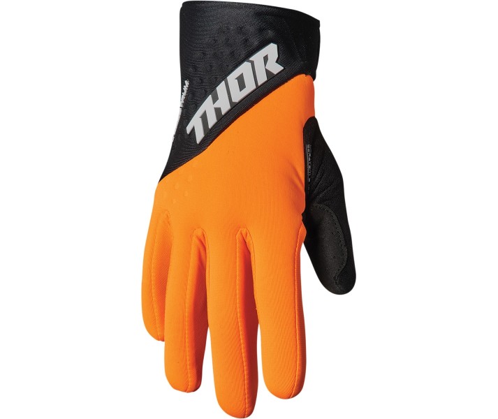 Guantes Thor Spectrum Cold Naranja Negro |33306746|