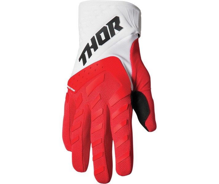 Guantes Thor Spectrum Rojo Blanco |33306837|