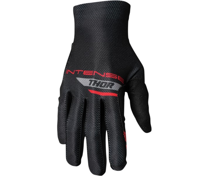 Guantes Thor Intense Team Negro Rojo |33600038|