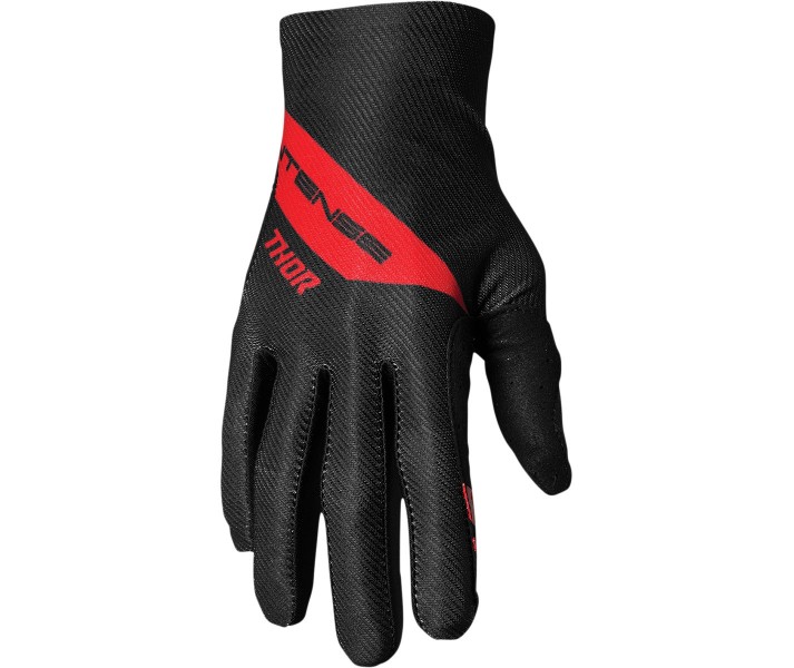 Guantes Thor Assist React Negro Rojo |33600050|