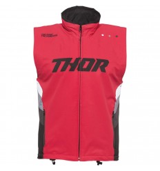 Chaleco Thor Warm Up Rojo Negro |28300589|