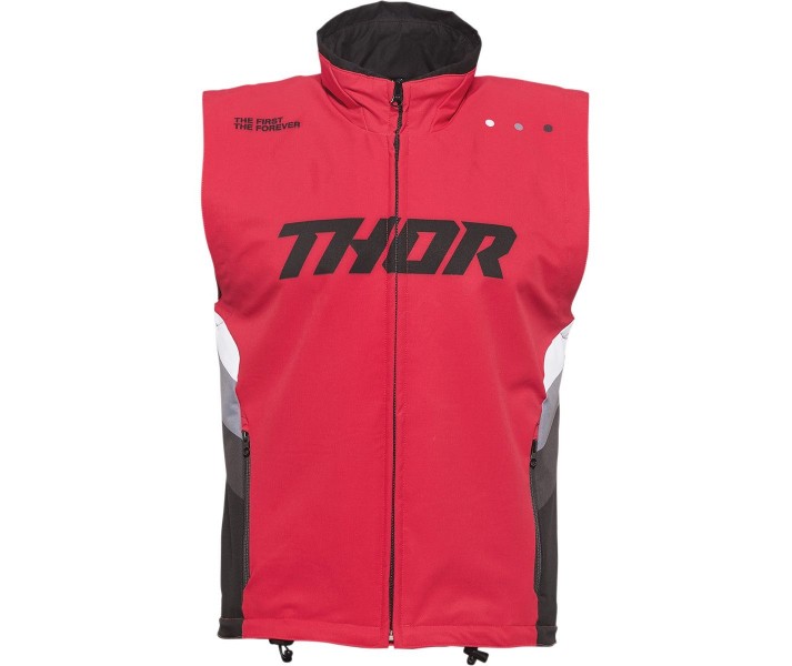 Chaleco Thor Warm Up Rojo Negro |28300589|