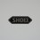 Recambio Shoei Logo Visera Hornet Adv |090EBL58BLK|