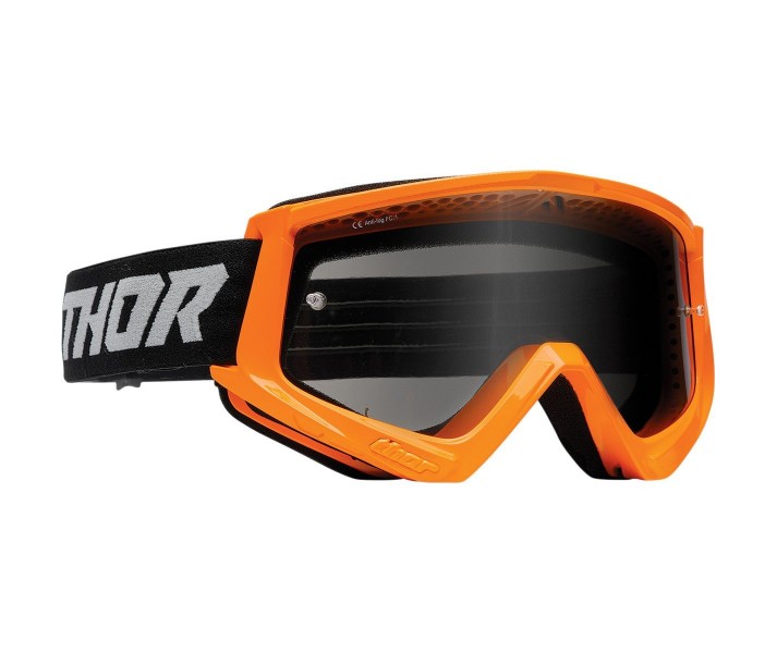 Máscara Thor Combat Sand Naranja Fluor Gris |26012696|