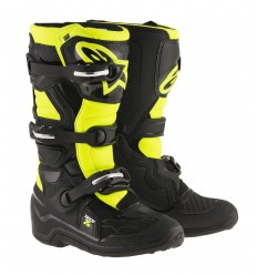 Botas Motocross Alpinestars Tech 7 S Negro Amarillo Fluor 2017 |2015017-155|