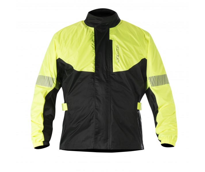 Chaqueta Alpinestars Hurricane Rain Jacket Amarillo Fluor Negro |3204617-551|