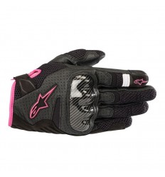 Guantes Alpinestars Stella Smx-1 Air V2 Negro Fucsia |3590518-1039|