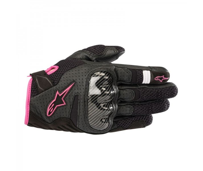 Guantes Alpinestars Stella Smx-1 Air V2 Negro Fucsia |3590518-1039|