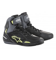 Zapatillas Alpinestars Faster-3 Drystar Negro Gris Amarillo Fluor |2540719-175|