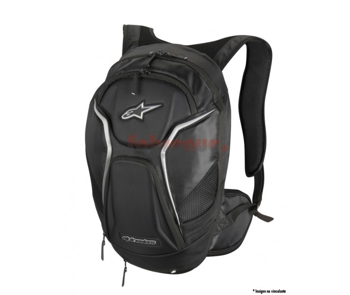 Mochila Alpinestars tech aero back pack negro blanco |6107115-12|