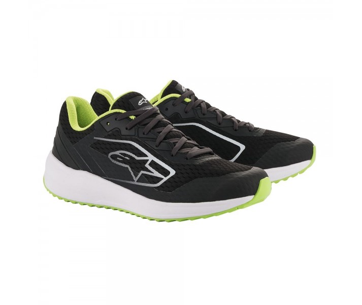 Zapatillas Alpinestars Meta Road Negro Blanco Green |2654520-163|