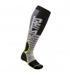 Calcetines Alpinestars Mx Pro Cool Gray Yellow Fluo |4701520-905|