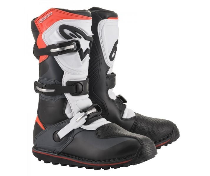 Botas Alpinestars Tech T Negro Gris Rojo |2004017-1130|