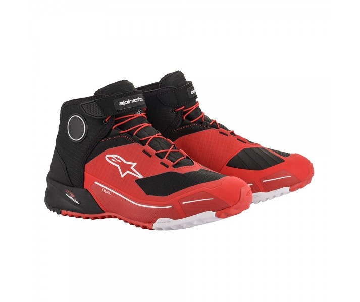 Zapatillas Alpinestars CR-X Drystar Riding Rojo Negro |2611820-31|