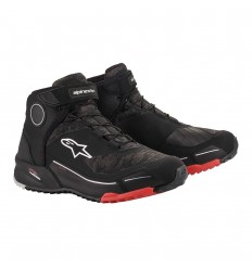 Zapatillas Alpinestars CR-X Drystar Riding Negro Rojo |2611820-993|