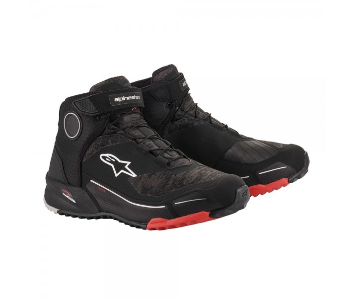 Zapatillas Alpinestars CR-X Drystar Riding Negro Rojo |2611820-993|