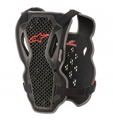 Peto Alpinestars Bionic Action Negro Rojo |6700421-13|