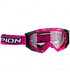 Máscara Motocross Scorpion Rosa-Negro E16