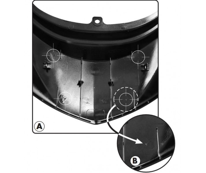 Adaptador Givi Baul Monolock C/M5M Honda Forza X Ex 250 08 A 11