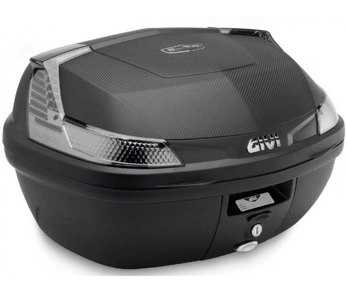 Maleta Givi MonoLock B47 Blade Negro Base Catadioptrico Ahum B47NTML