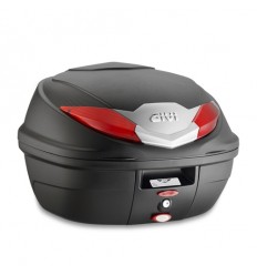 Maleta Givi MonoLock 36 Litros B360 Negro Base N con Catadioptrico Rojo B360N