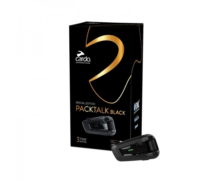 Intercomunicador Cardo PackTalk Black |CSRPTB00040|