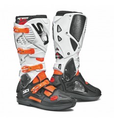 Botas Sidi Crossfire 3 SRS Naranja Negro Blanco |BOSOF321624|