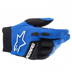 Guantes Infantil Alpinestars Full Bore Negro Azul Negro |3543622-713|