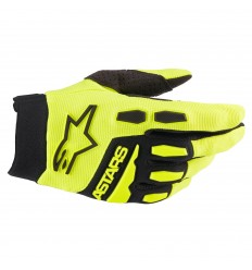 Guantes Alpinestars Full Bore Amarillo Fluor Negro |3563622-551|