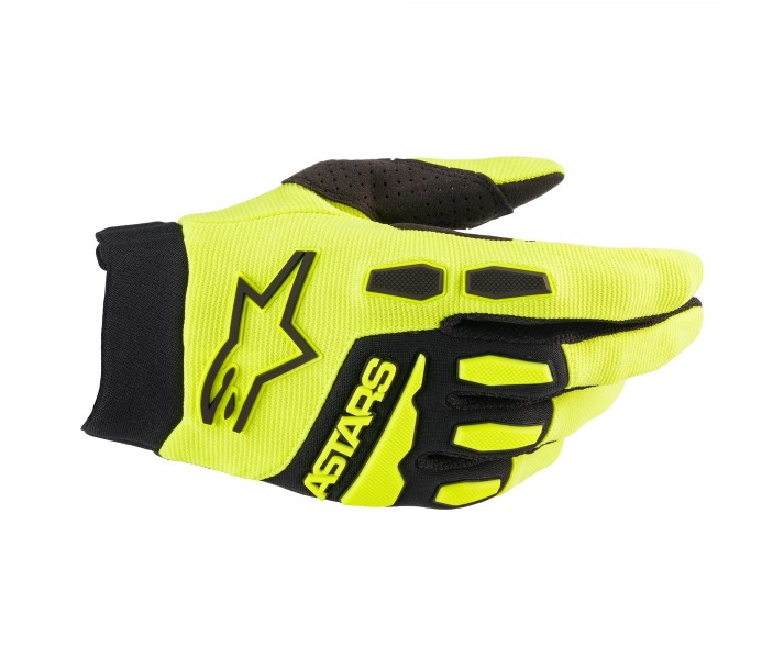 Guantes Alpinestars Full Bore Amarillo Fluor Negro |3563622-551|