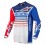 Camiseta Alpinestars Racer Compass Off White Rojo |3762122-2537|