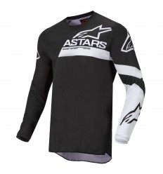 Camiseta Alpinestars Fluid Chaser Negro Blanco |3762422-12|