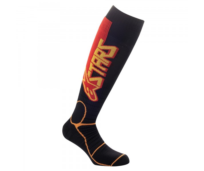 Calcetines Alpinestars Mx Pro Negro Amarillo |4701520-1540|